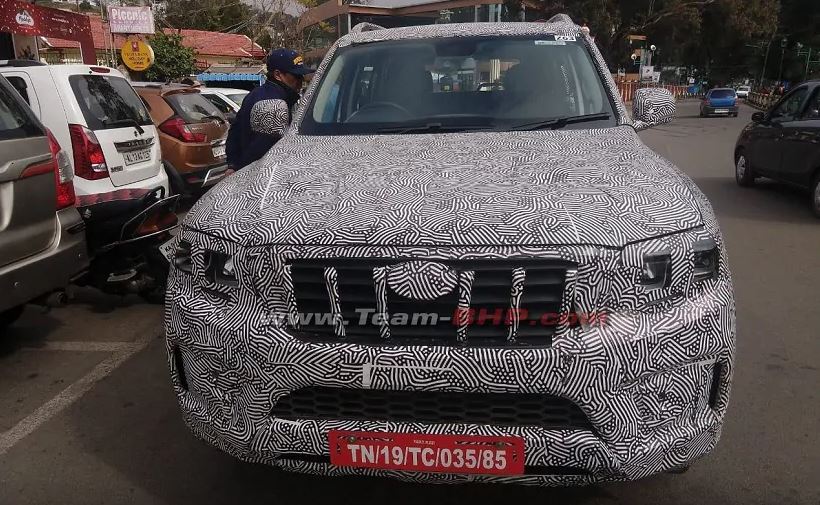 Next-Gen Mahindra Scorpio With Final Production Design Spotted For The First Time
