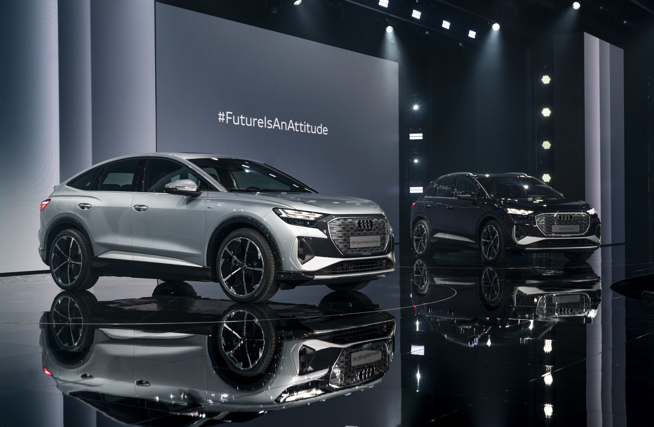 Audi Q4 e-tron and Q4 Sportback e-tron Revealed