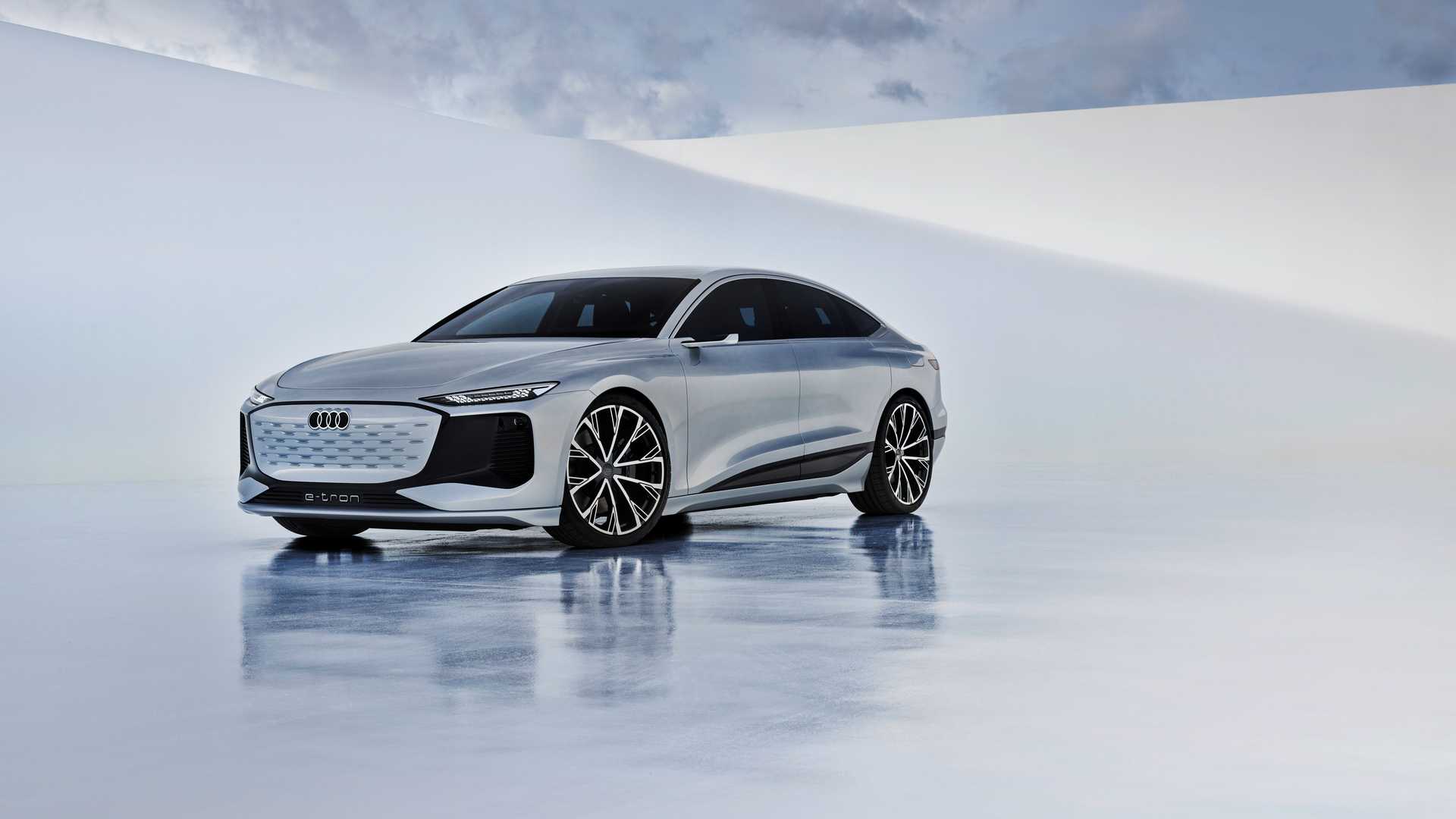 Audi A6 E-Tron Concept Debut With Lots Of Tech