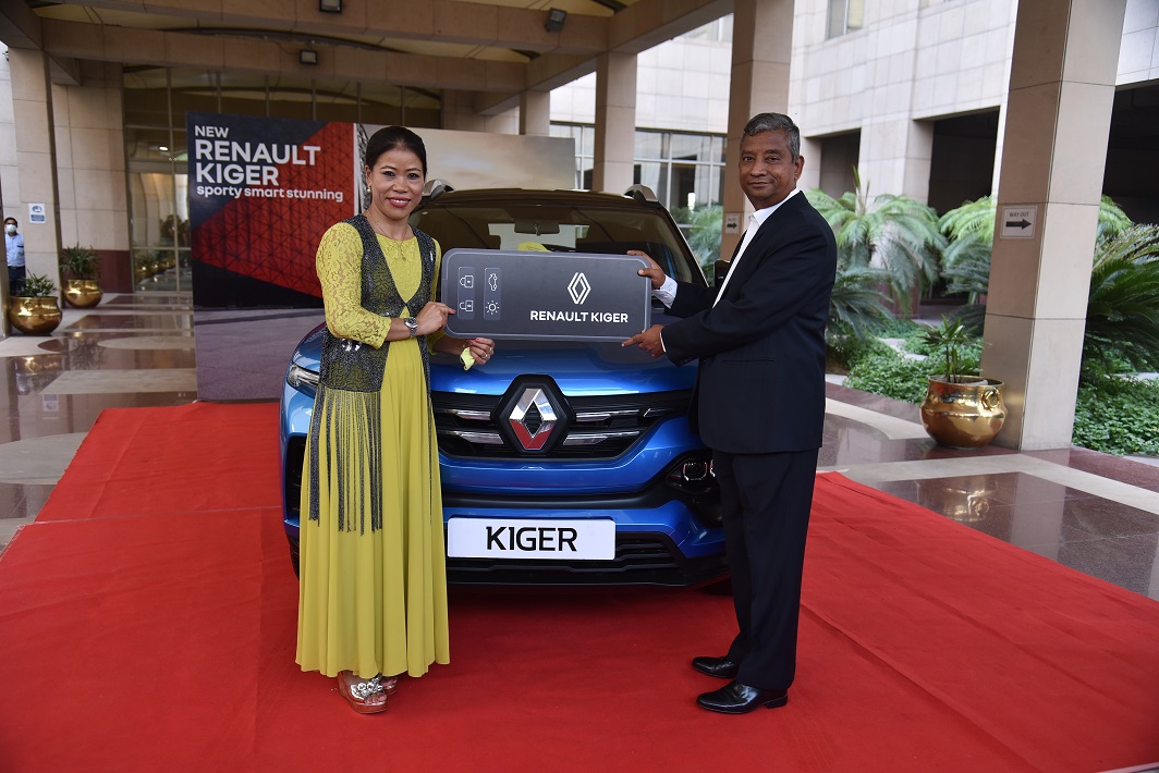 Renault India honours #TokyoOlympics2020 Flagbearer & Pride of India MC Mary Kom