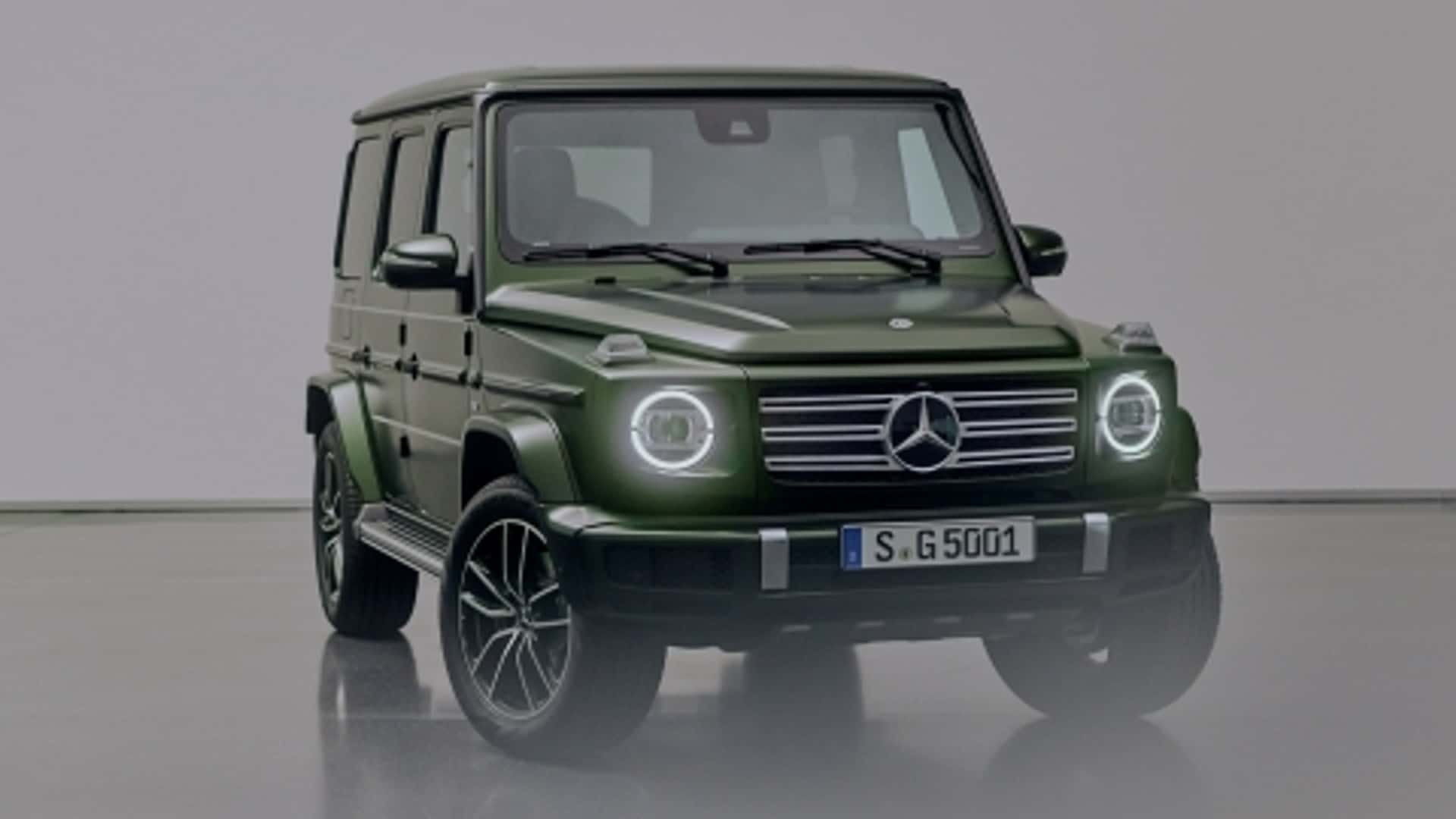 Mercedes Benz G 500 Final Edition Revealed To Mark The End of V8 Engine