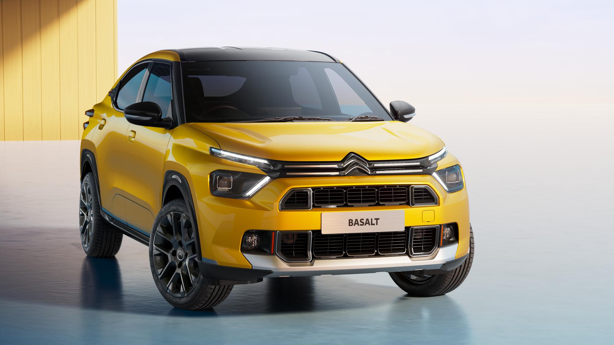 Citroen Basalt Coupe SUV Officially Revealed