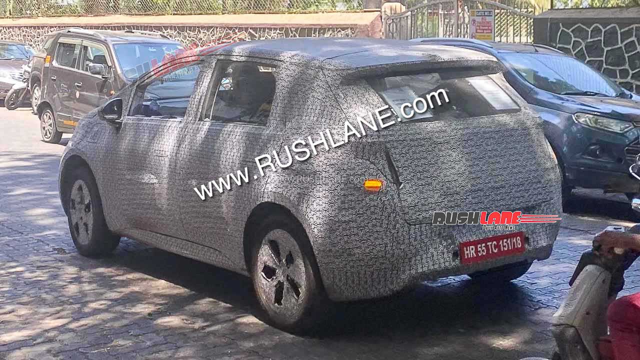 MG Cloud EV Spotted Testing In India For The First Time